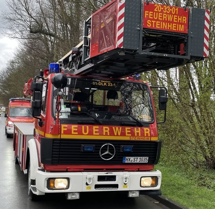 Einsatzfoto Kaminbrand