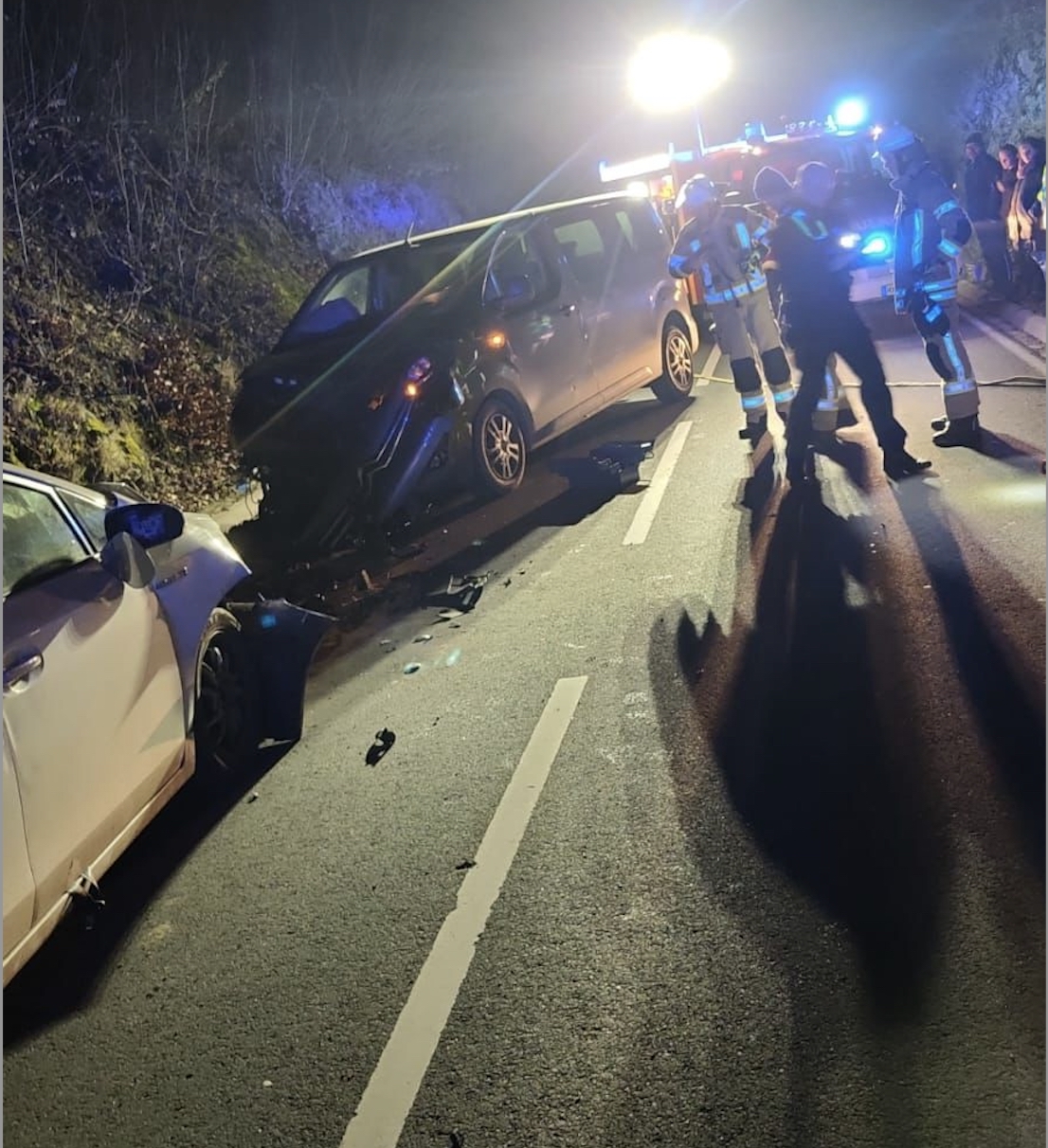 Einsatzfoto Verkehrsunfall