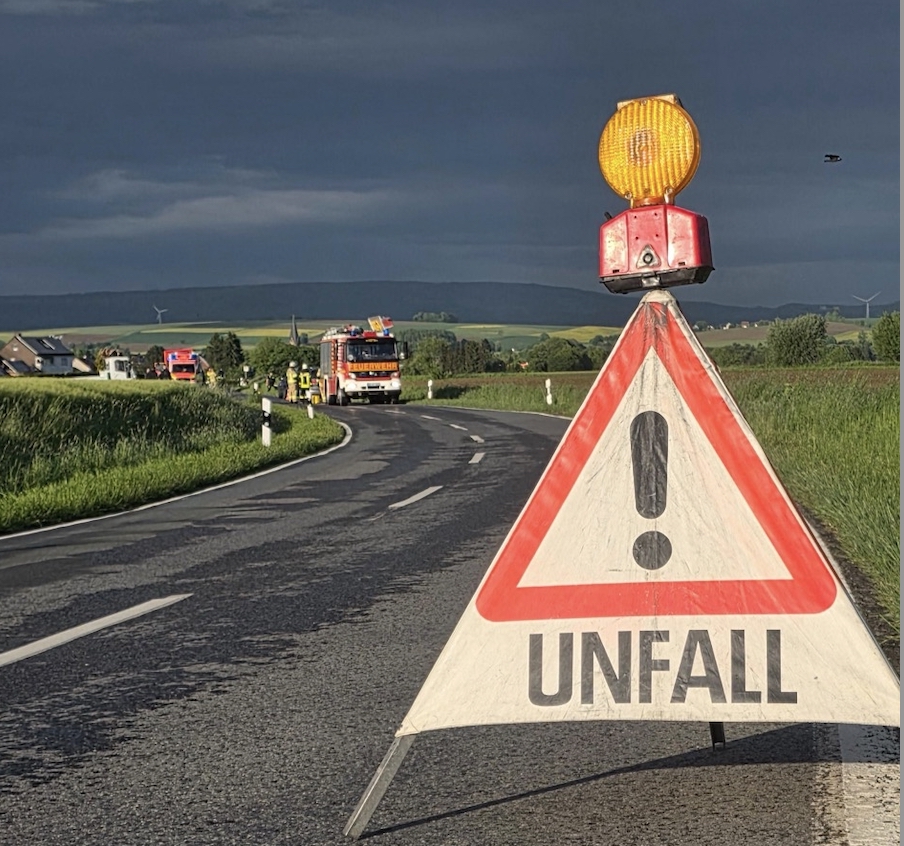 Einsatzfoto Verkehrsunfall