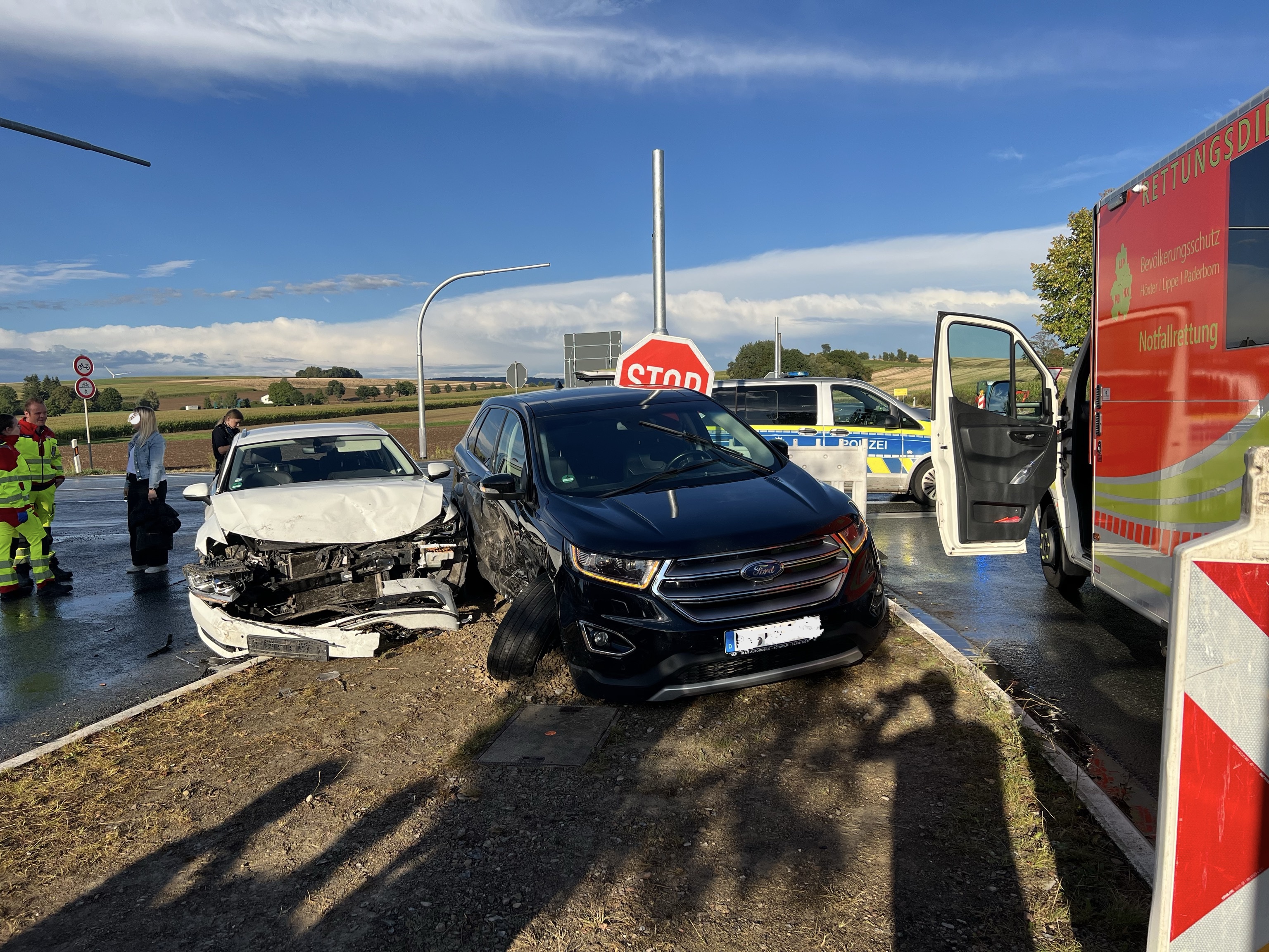 Einsatzfoto Verkehrsunfall